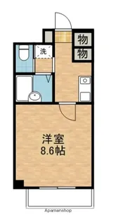 グランディールハイツ【3階】の間取り