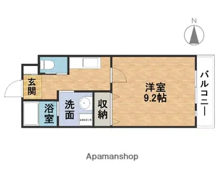 スマイルⅠ番館【2階】の間取り