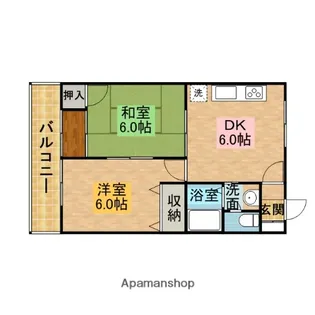ピュア大翔【3階】の間取り
