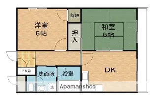 弁天マンション【3階】の間取り