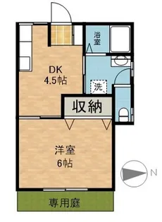 アサンテ【1階】の間取り
