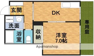 アサンテ【1階】の間取り