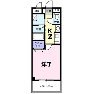 さくらハイツ【1階】の間取り