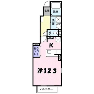 アーバンライフ【101号室】の間取り