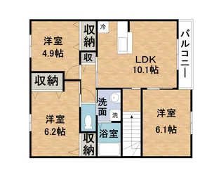 ドリーム藤原台 A【202号室号室】の間取り