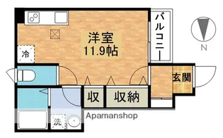 エスペランサ有野【1階】の間取り