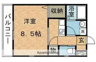 NOWHOUSE有馬【3階】の間取り