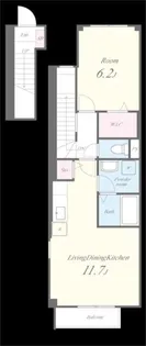 オプティマ【2階】の間取り