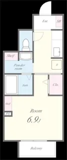 リーブルメゾン【1階】の間取り