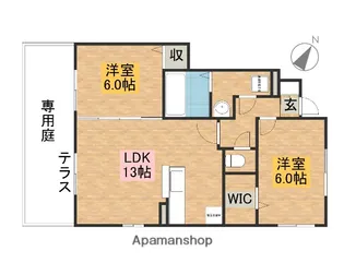 ステラセッテ【1階】の間取り
