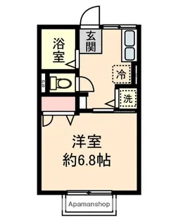 アリマハイツ【1階】の間取り