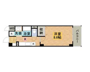 サンシャイン北神戸【2階】の間取り