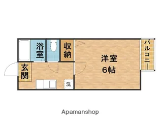 サンライフ山口【2階】の間取り