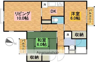 メゾンイワサカ【3階】の間取り