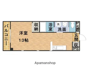 コラール2番館【3階】の間取り