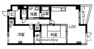 ヴィラ・パティオ【2階】の間取り
