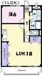 シュロスアリノ【3階】の間取り