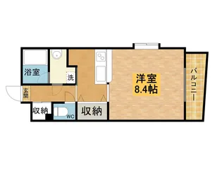 クラスト30【1階】の間取り