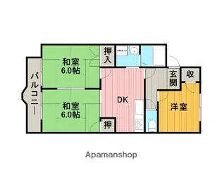 セフィラSAINO C【1階】の間取り