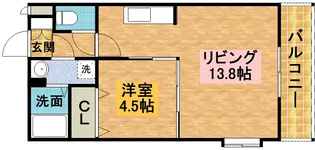 ラフィネ【2階】の間取り