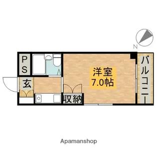 ジョイフル園田Ⅲ【1階】の間取り