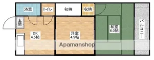 マンション坂本【3階】の間取り