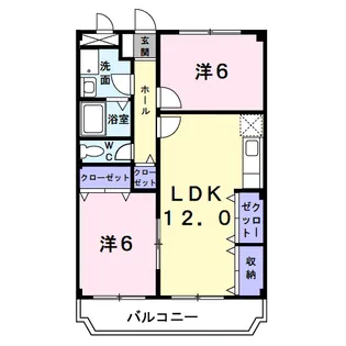 プレステージ1【2階】の間取り