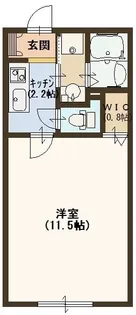 グリーンハウス御園【102号室号室】の間取り