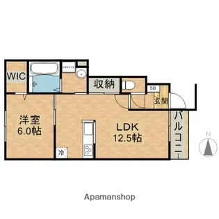 La Vita Felice【1階】の間取り