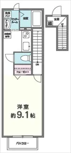ヴェルドミール園田【2階】の間取り