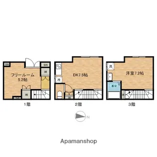 ACROS【1階】の間取り