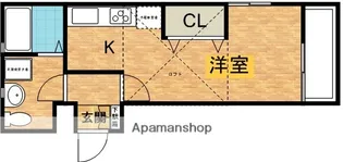 ハイメゾン緑が丘東【201号室】の間取り