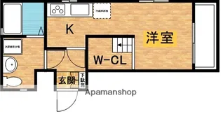 ハイメゾン緑が丘東【101号室】の間取り