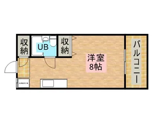 ハイツとき【102号室】の間取り