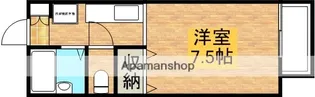 兵庫県三木市志染町広野1丁目【アパート】の間取り