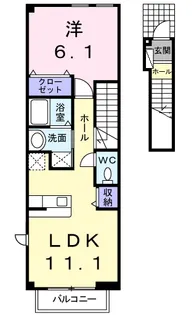 イマージュ【2階】の間取り