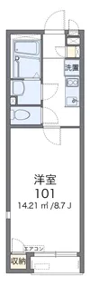 レオネクストソレーユ三木【202号室】の間取り