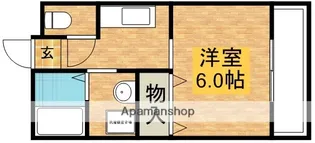 兵庫県三木市宿原【アパート】の間取り