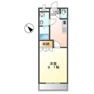 グランドール ヒルズ【1階】の間取り