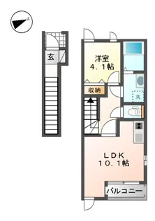 シャルマン【2階】の間取り