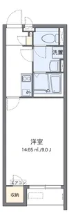 クレイノ三木SK【104号室】の間取り