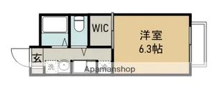 FLAT福井C棟【103号室】の間取り