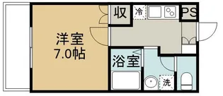 兵庫県小野市王子町【アパート】の間取り