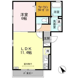 ローテローゼ大塚【2階】の間取り