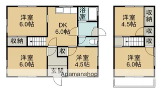 兵庫県三木市緑が丘町西3丁目【一戸建】の間取り