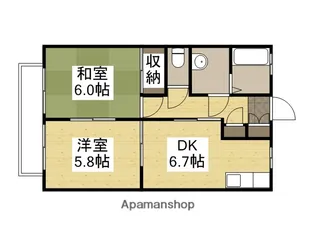 フォルステン・ドルフA【202号室】の間取り