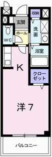 アラモード・F【2階】の間取り