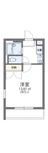 レオパレスM’Sフレーズ【201号室】の間取り