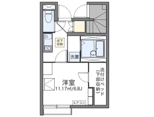 レオネクストブランシュ【109号室】の間取り