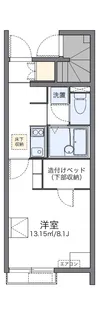 レオネクストフォルティッシモ【1階】の間取り